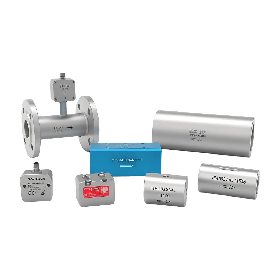 Turbínové průtokoměry