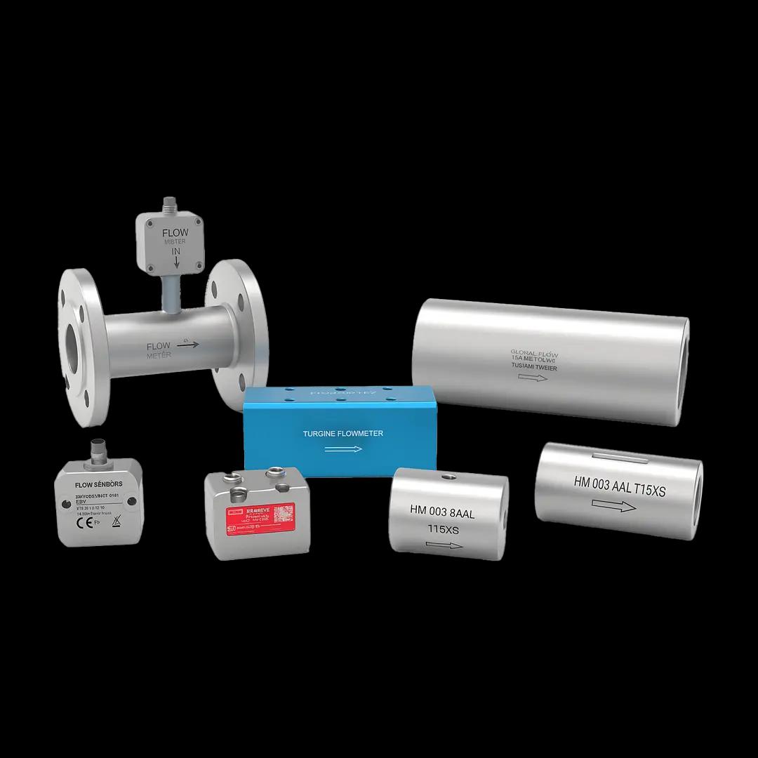 Turbínové průtokoměry