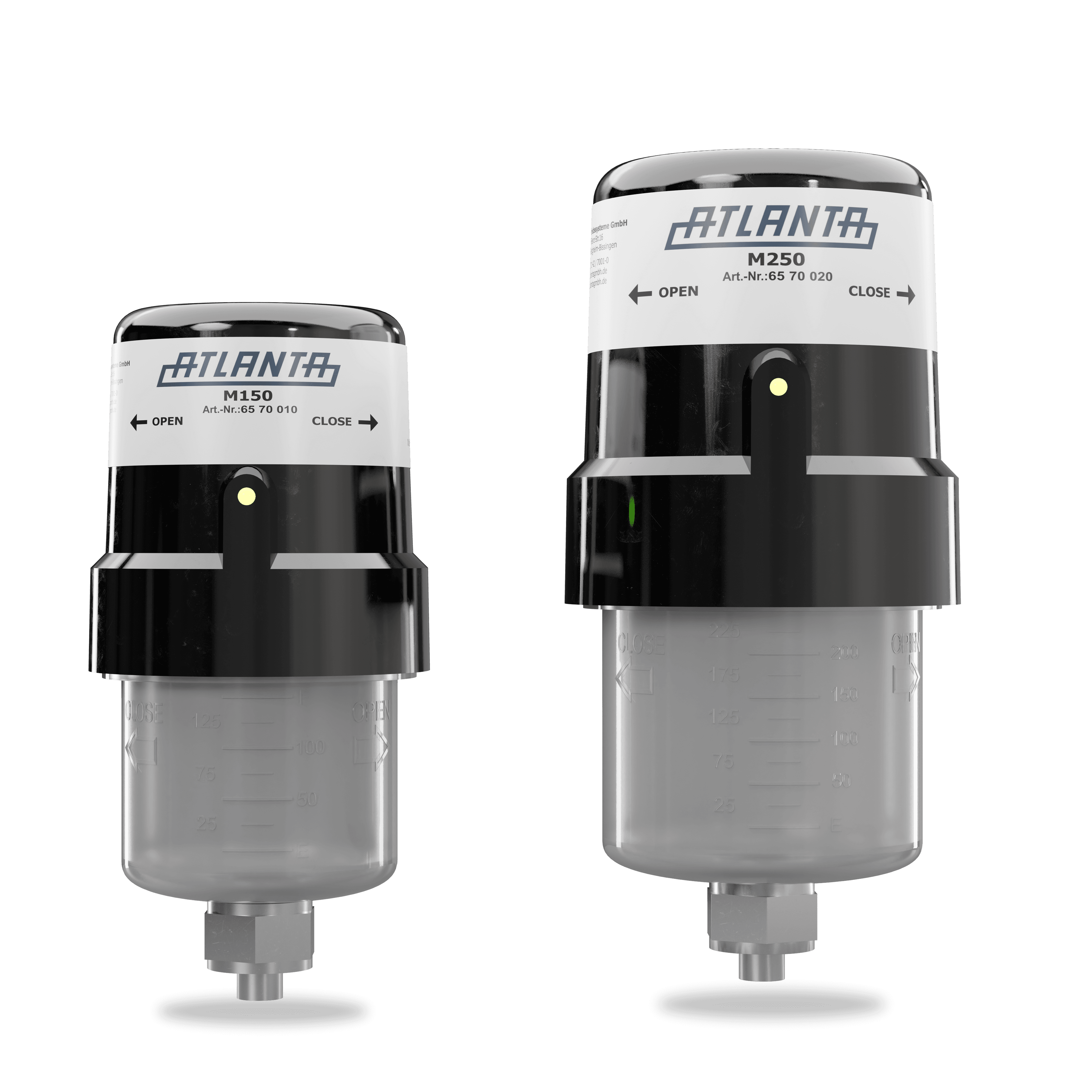 Schmiersystem Typ M60, M150, M250