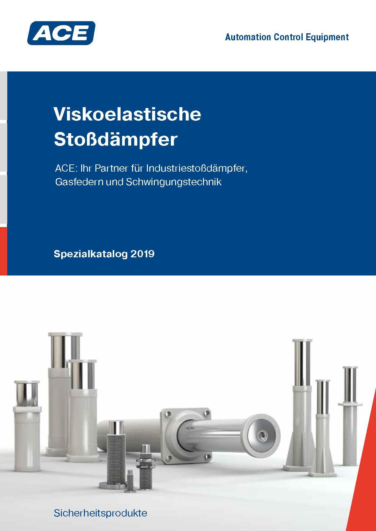 ACE viskoelastische Stossdämpfer Katalog DE