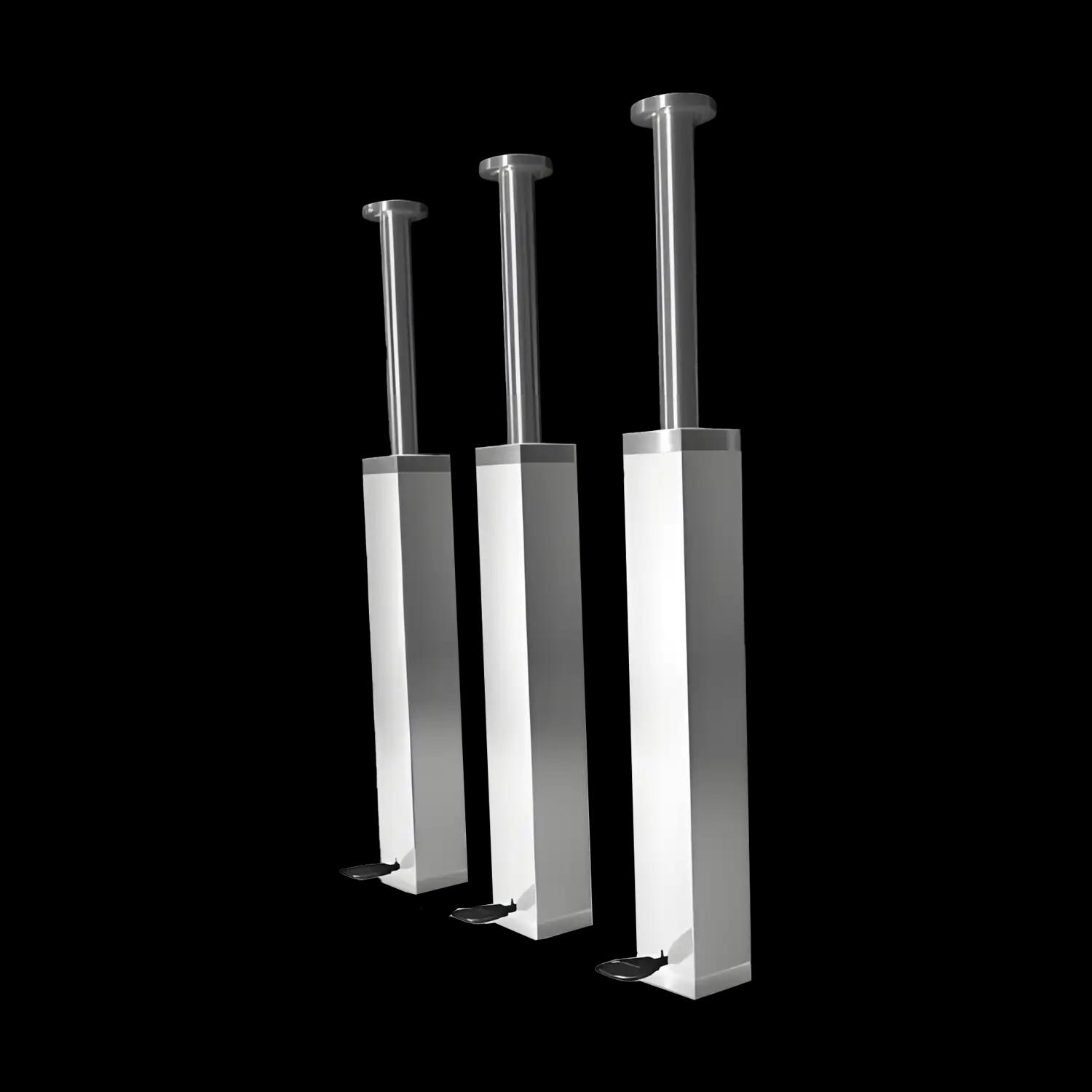 Vodicí sloupek s integrovanou plynovou pružinou