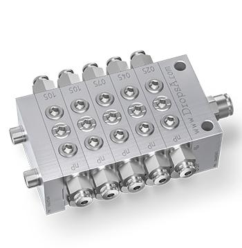 Progressive dividers and progressive distributors