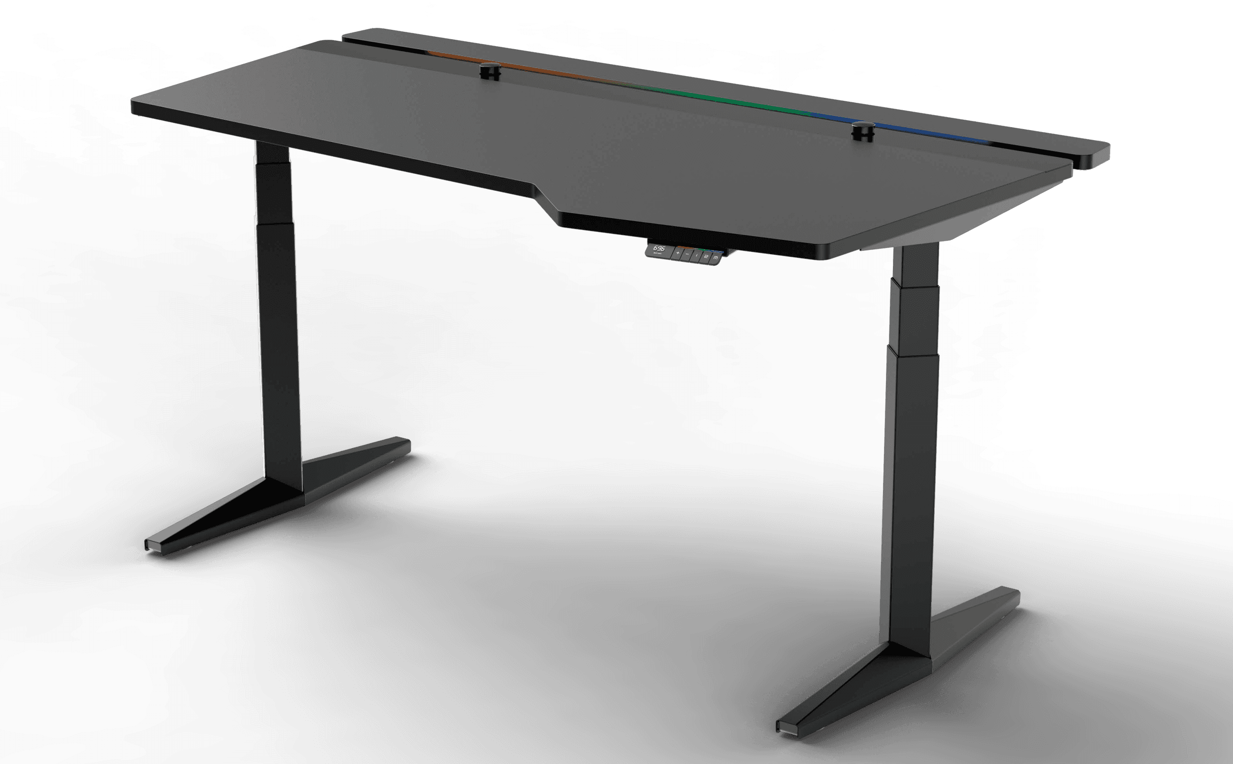 Height-Adjustable Gaming Desk | INVICTUS C