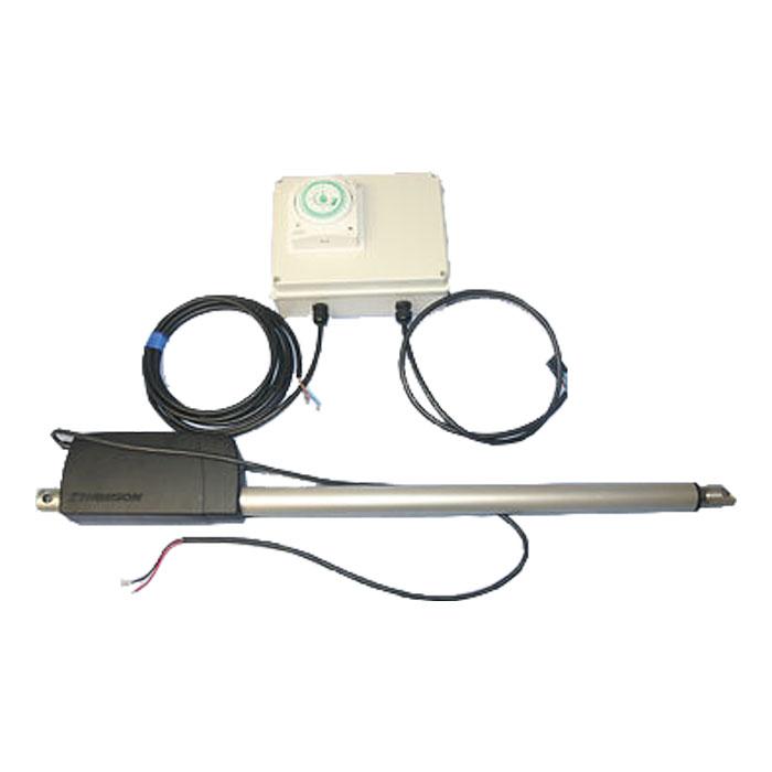 Timed Linear Actuator Control (Poultry door opener)