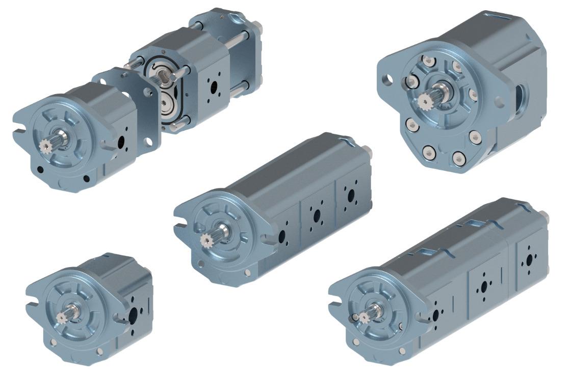 Gear pumps