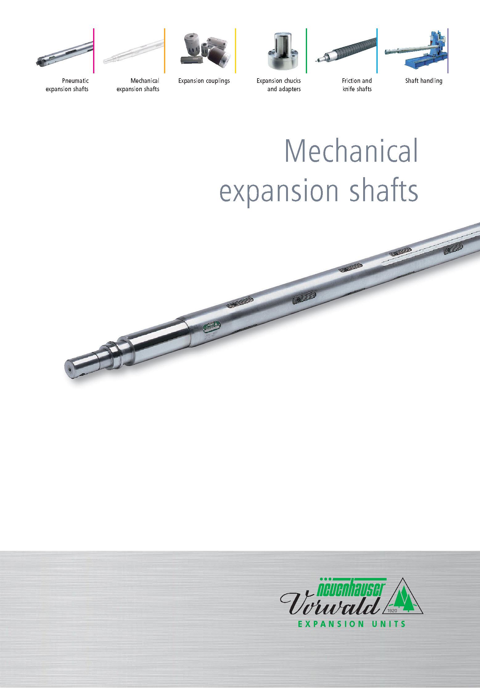 Mechanical Expansion Shafts