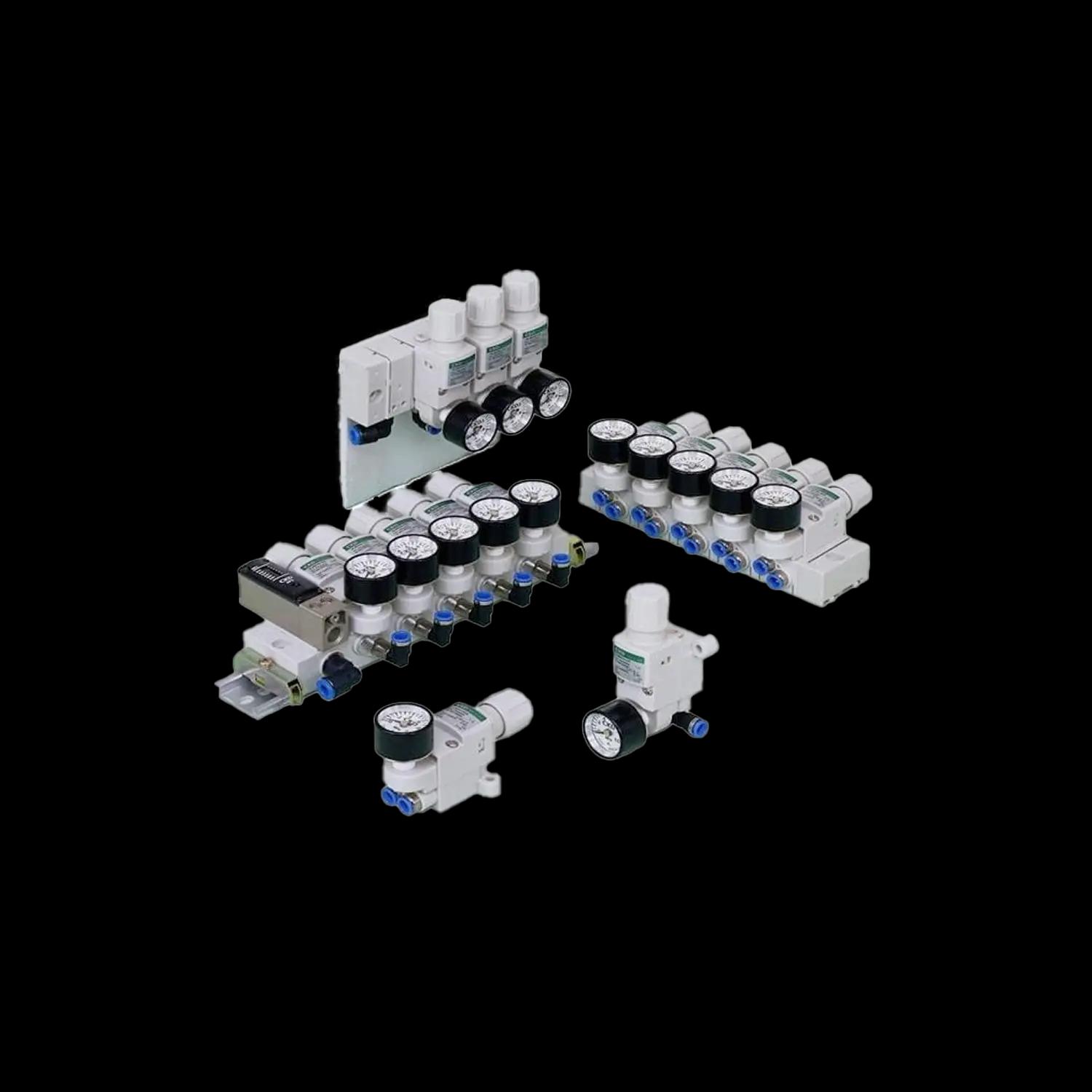 Series RJB mini precision pressure regulators