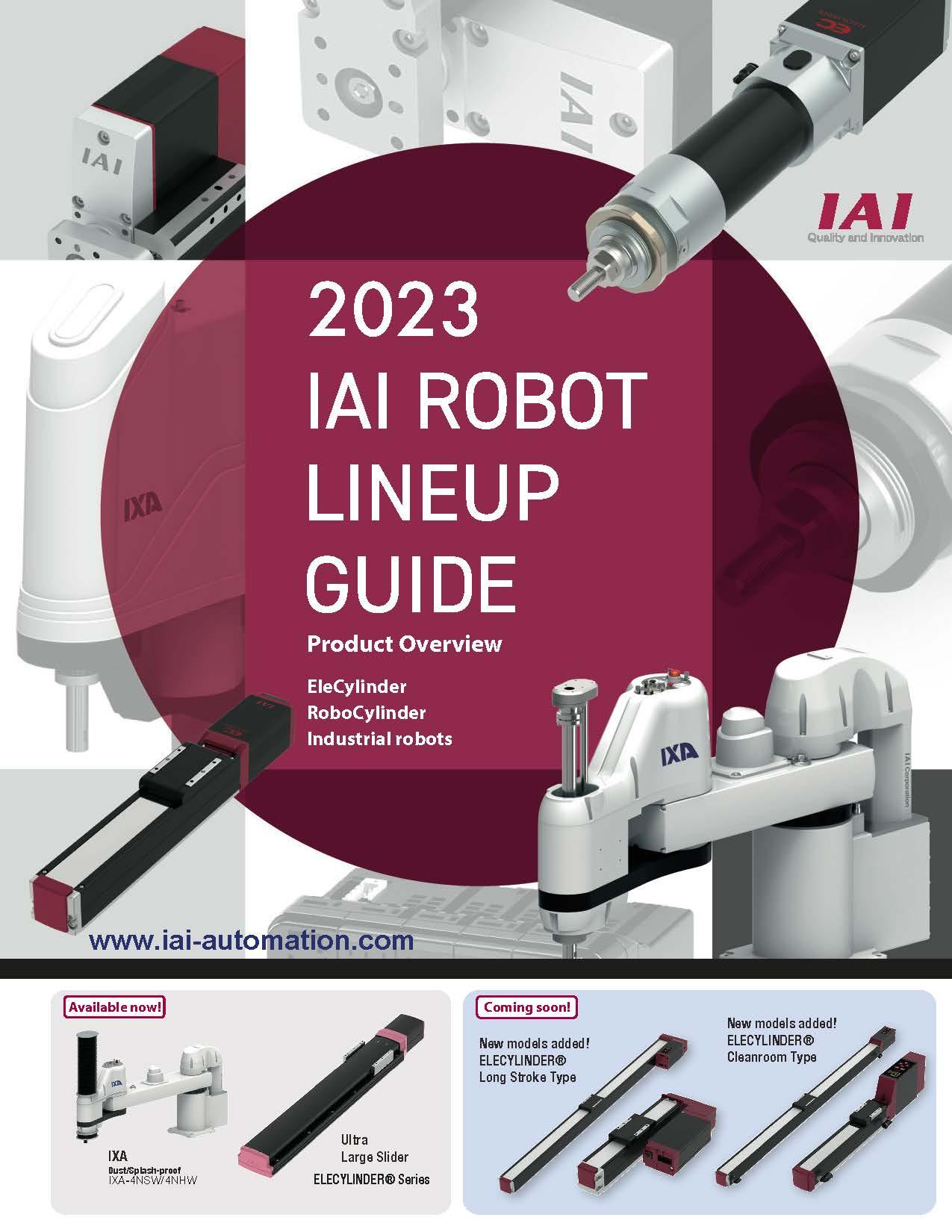 IAI Robot Line Up Guide EN