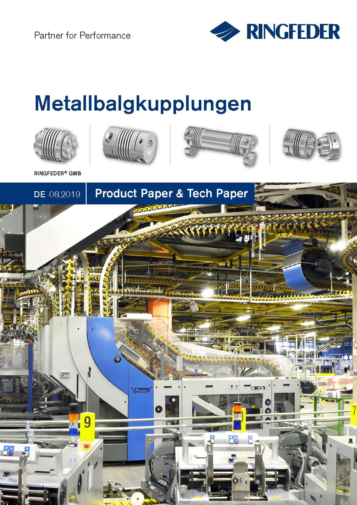 RINGFEDER Metallbalgkupplungen Katalog DE