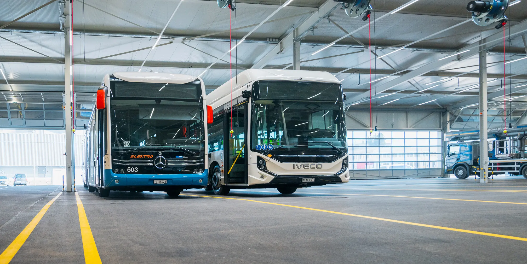 Ladelösung für das Busdepot der Rolf Stutz AG