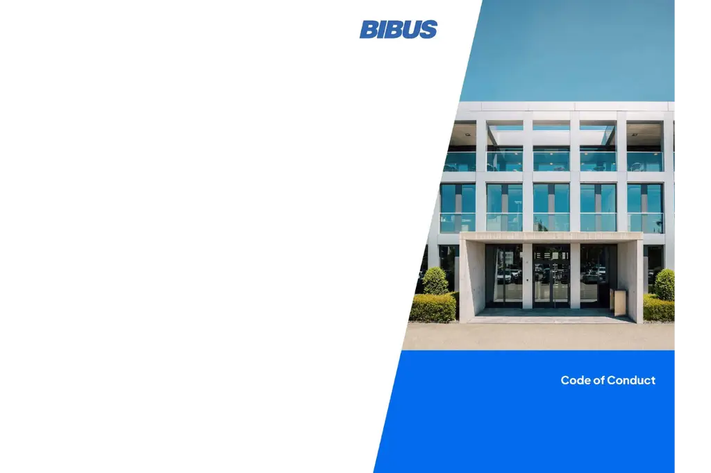 Code de conduite BIBUS France