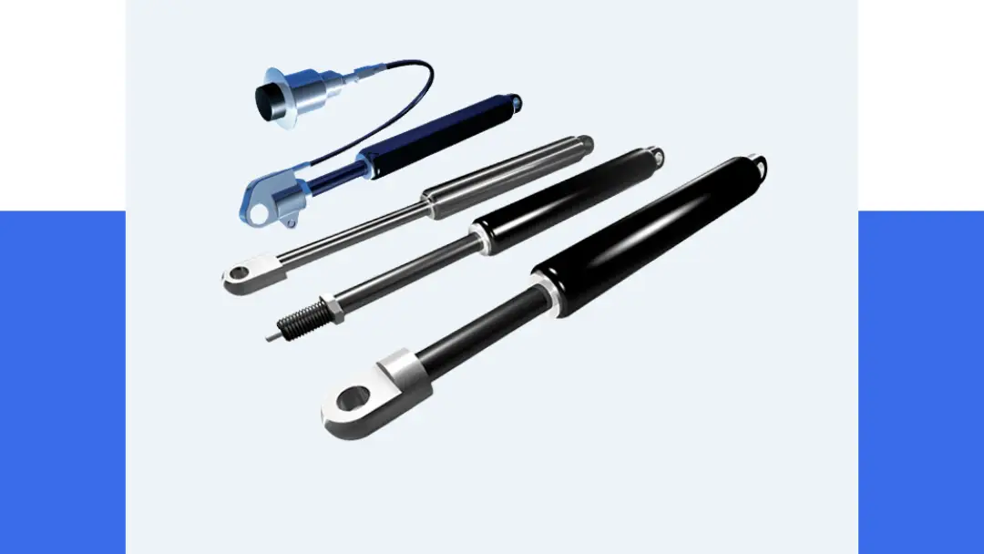 Gas springs for CNC machines