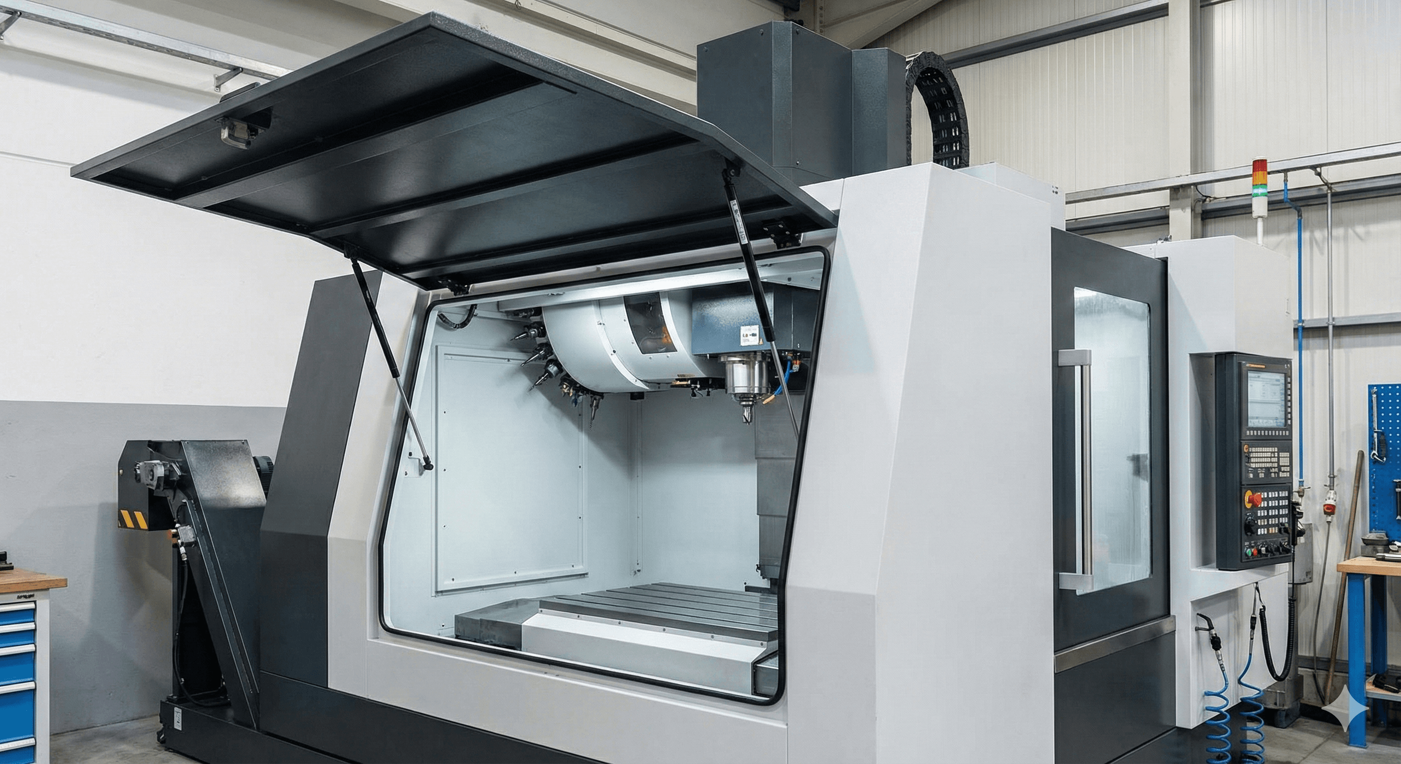 Optimizing CNC Performance with Advanced Gas Spring Technology