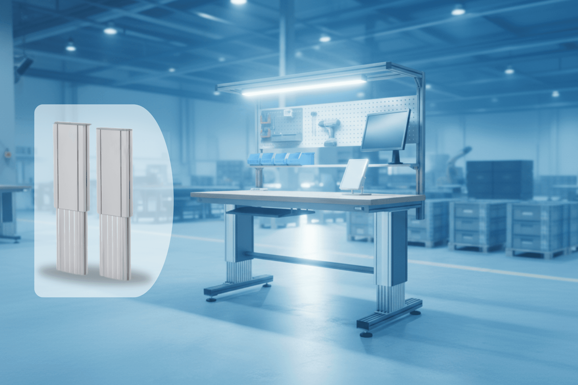 Colonnes-électriques-télescopiques-Hexalift-BIBUS-France