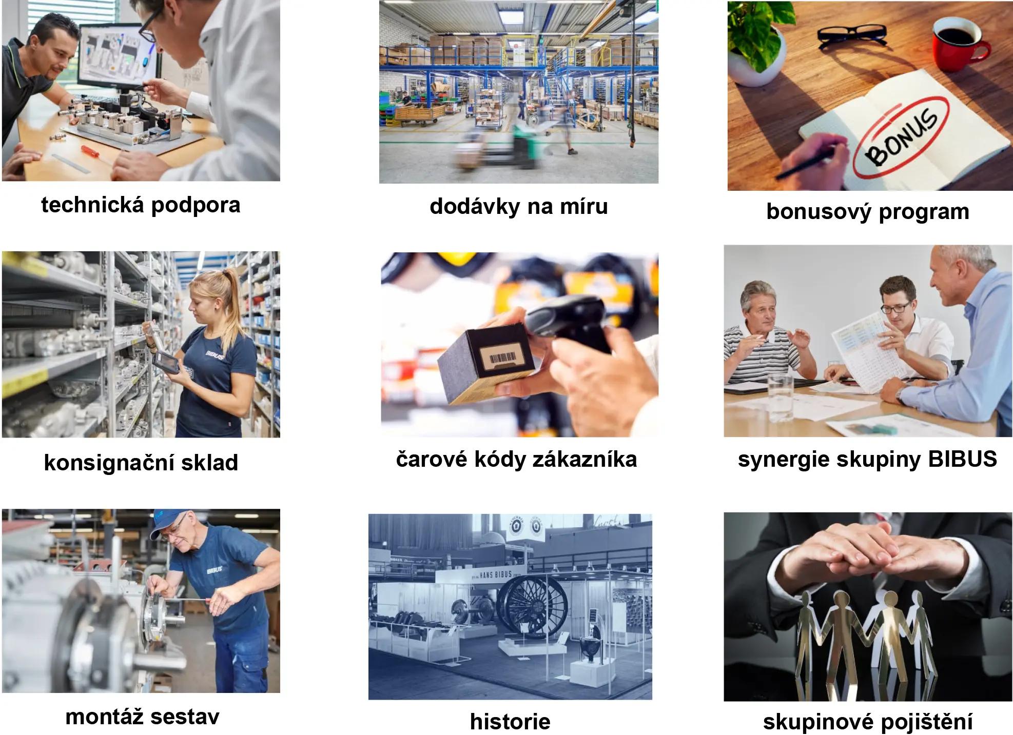 Další služby BIBUS s.r.o.