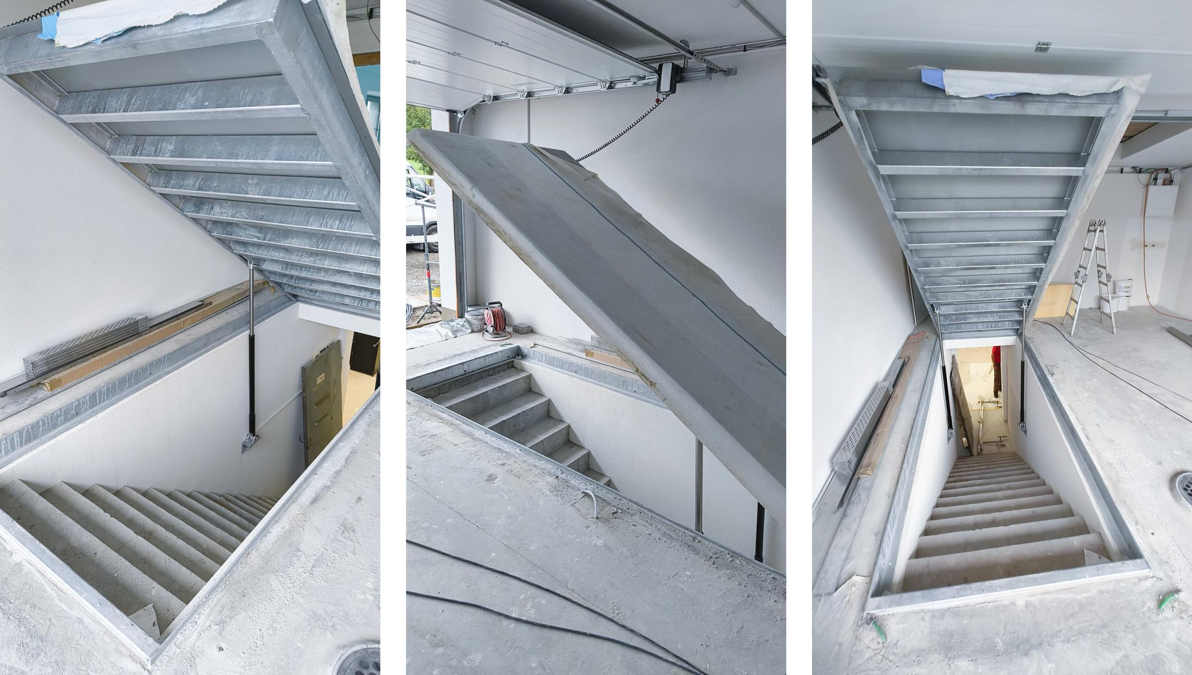 Klappengewicht von 400 Kilo stemmen