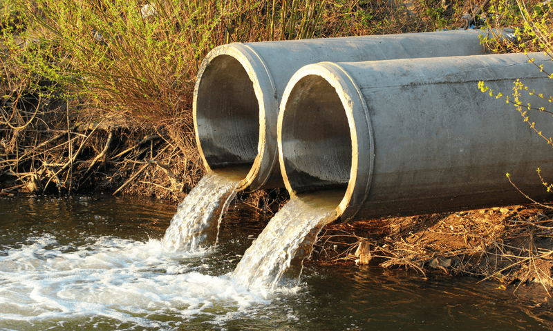 Wastewater treatment - water discharge
