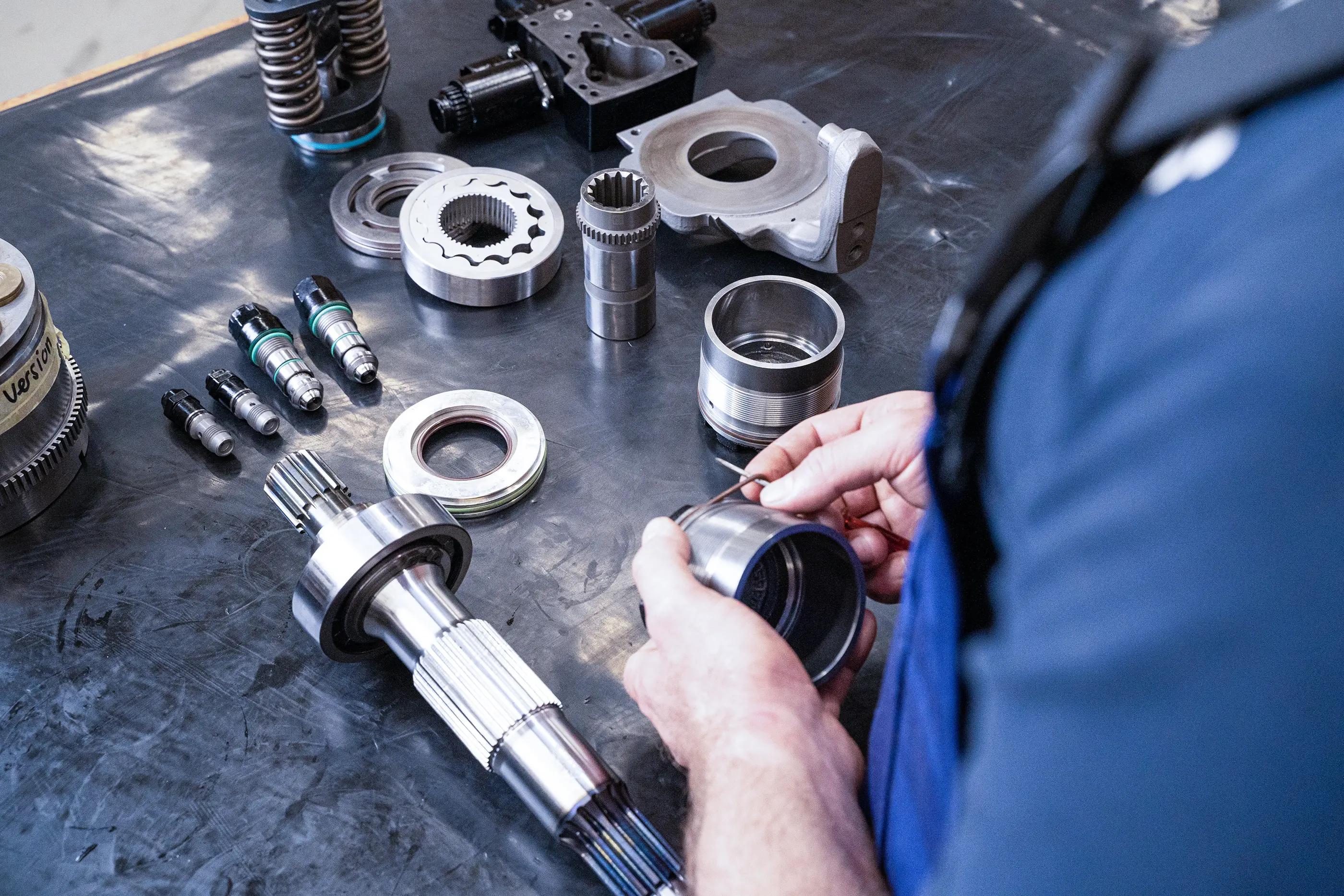 Workshop mechanic 80 - 100% (m/f) specialising in assembly / hydraulics